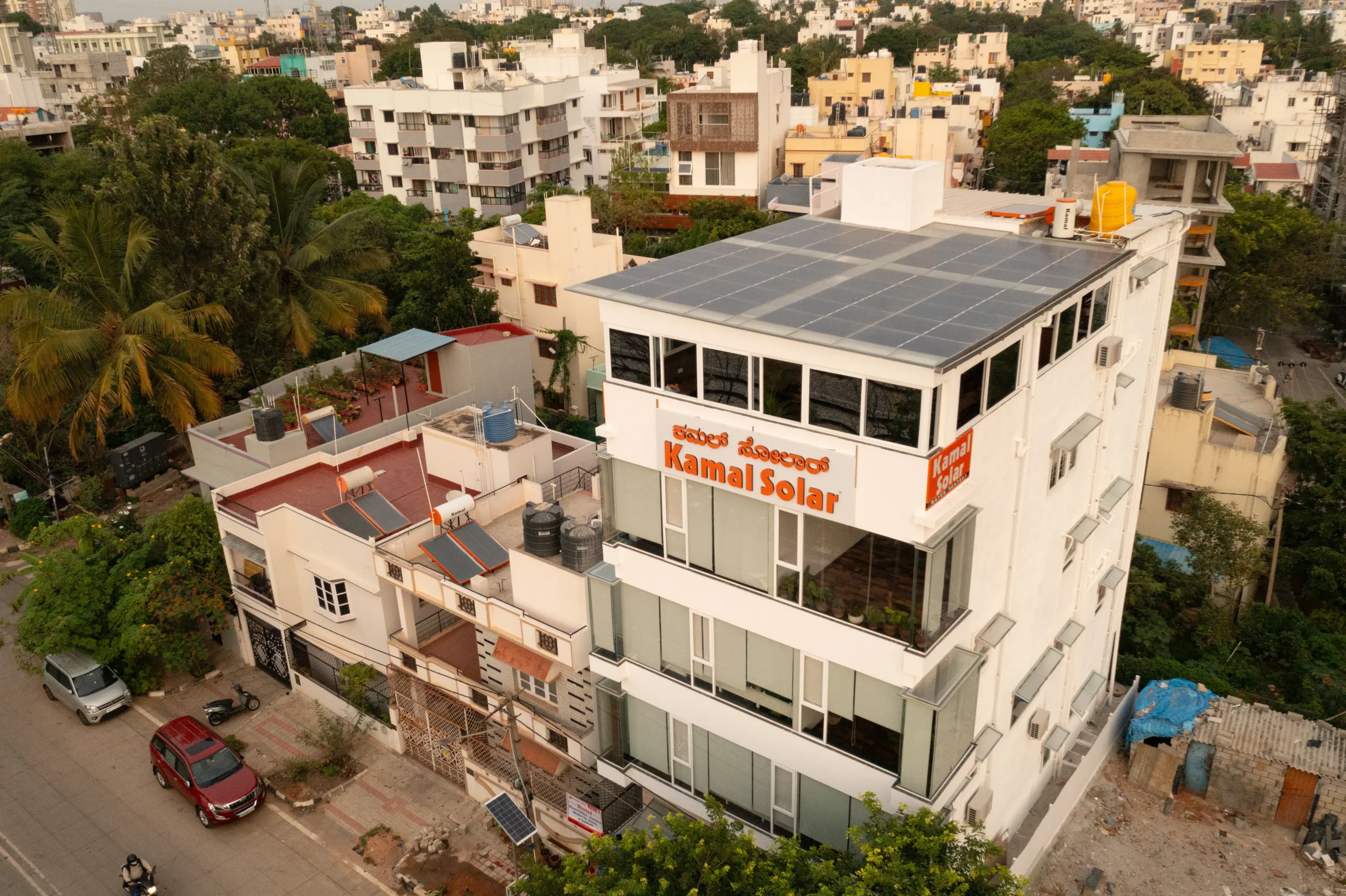 Kamal Solar in-house installation