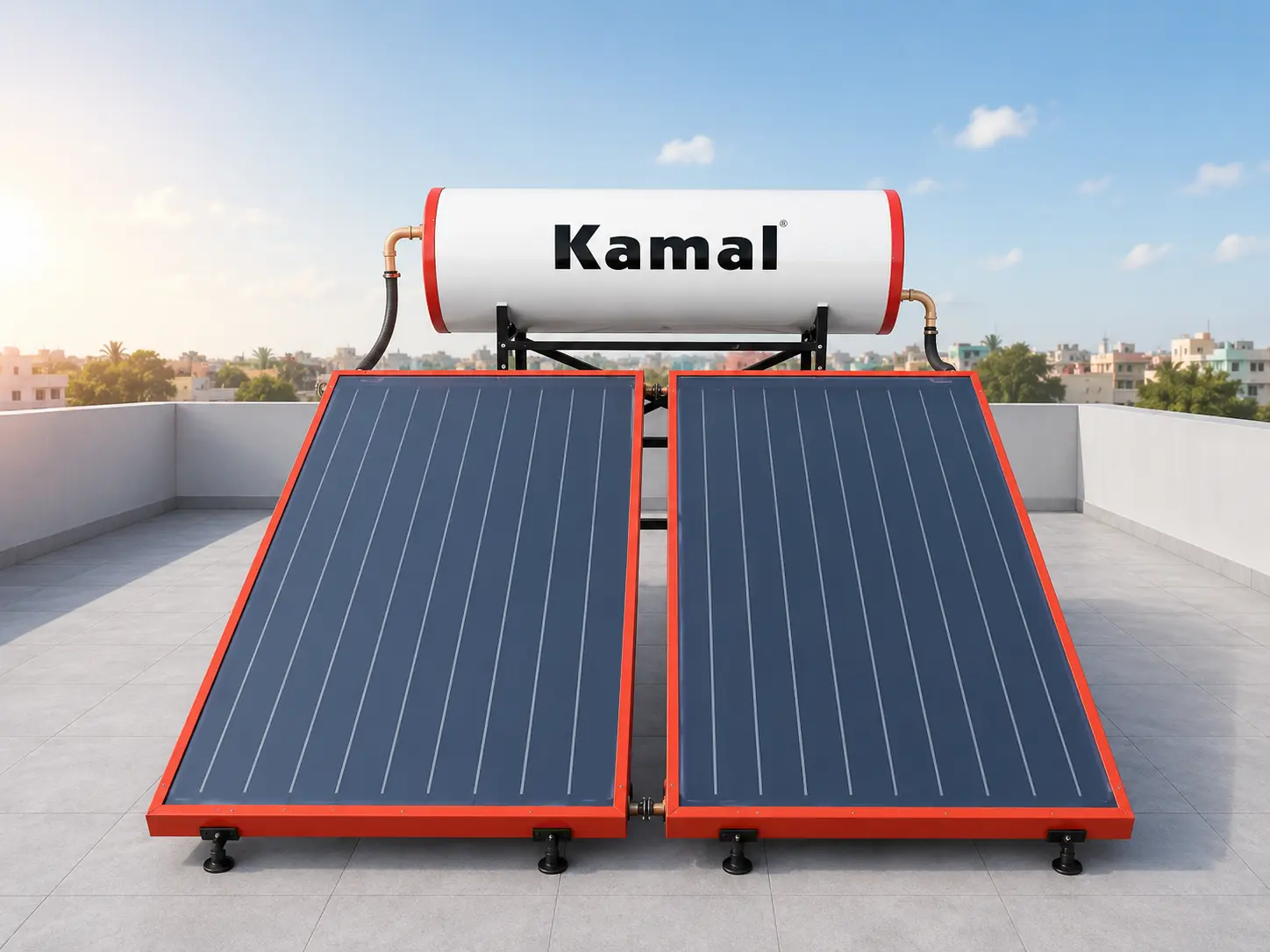 Solar Water Heater — FPC