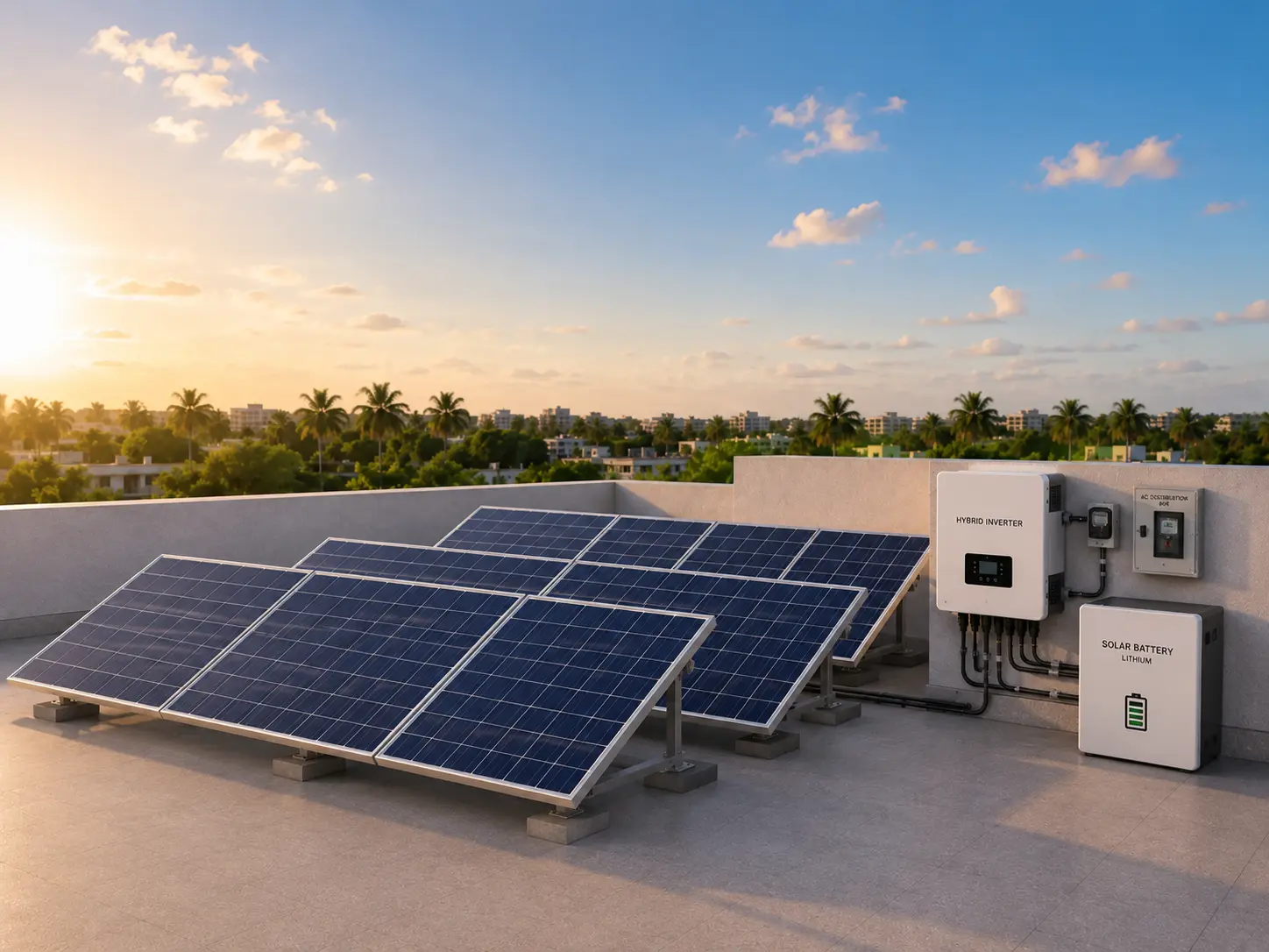 Hybrid Solar Rooftop