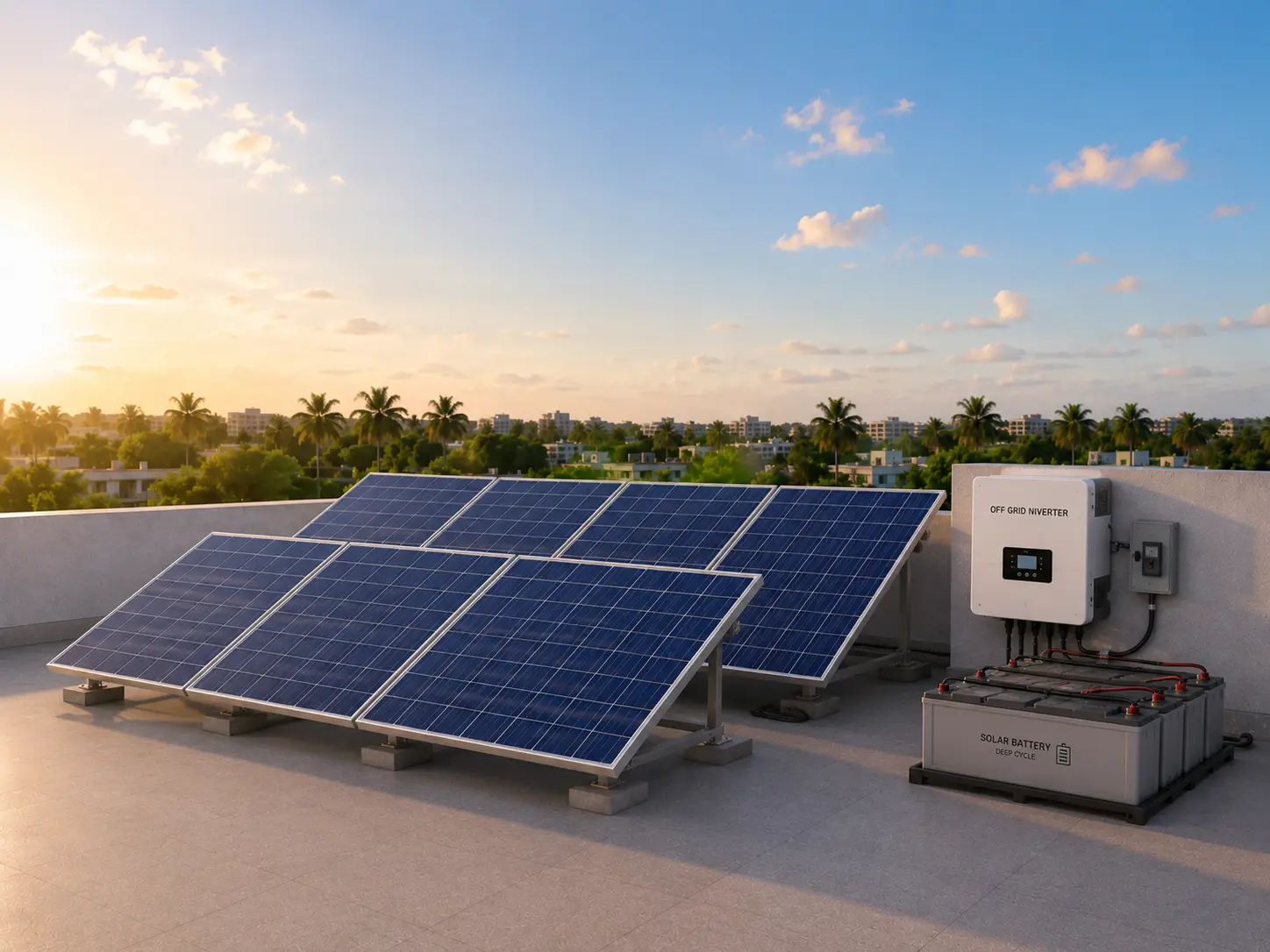 Off-Grid Solar Rooftop